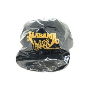 VINTAGE ALABAMA LIVE Trucker Hat Mesh SnapBack 1981 w/Cardboard